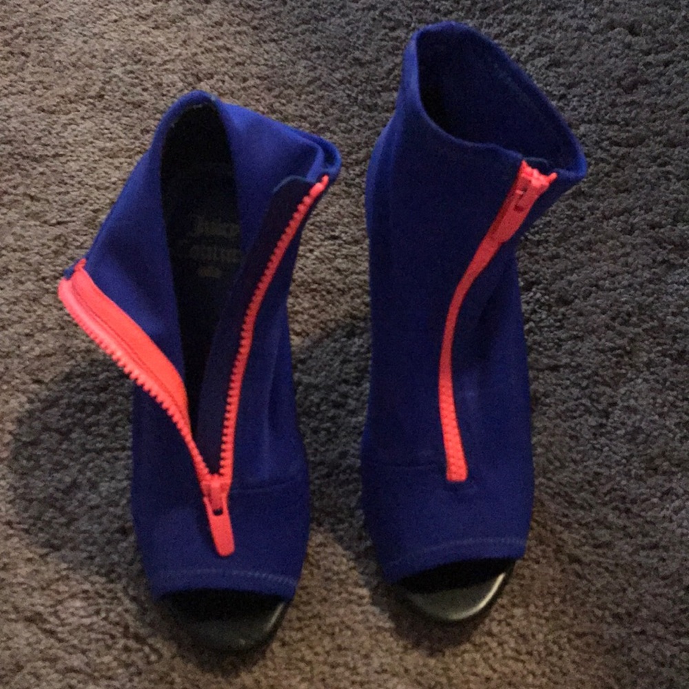 Blue heels